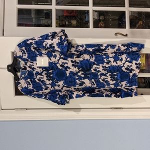 DVF mini shirt dress size XL